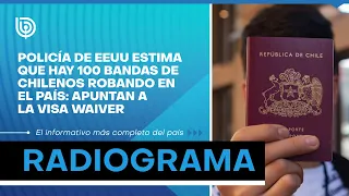 Policía de EEUU estima que hay 100 bandas de chilenos robando en el país: apuntan a la Visa Waiver