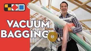 VACUUM Bag Fiberglass Boat Core REPAIR - Will it HOLD?! - E013