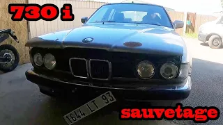 On redémarre une BMW série 7 abandonnée depuis 10ans !