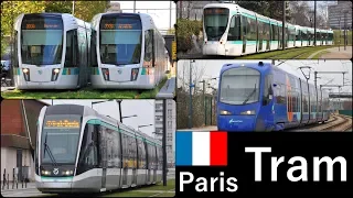 Trams in Paris [Citadis 402, 302, U25500, TFS-2 / Line 1, 2, 3a, 4, 8]