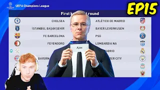 SHOCKING UCL DRAW!!! 😬 - PES 2023 Become A Legend EP15