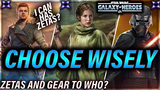 HOW TO PRIORITIZE YOUR MANY, MANY FARMS #starwars #galaxyofheroes #swgoh