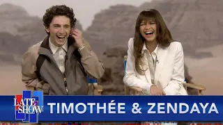 Fart Jokes Kept Timothée & Zendaya Entertained On The "Dune" Set