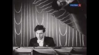 Emil Gilels and Yakov Flier play Albeniz Navarra for 2 pianos - video