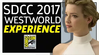 SDCC 2017: Getting Tipsy With Westworld's Robot Hosts At Comic-Con 2017