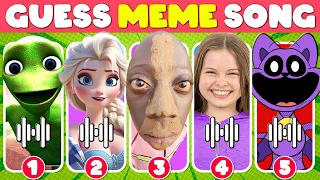 GUESS MEME & WHO'S SINGING| Salish Matter, King Ferran,MrBeast,Elsa, Tenge, CatNap, Fire in the hole