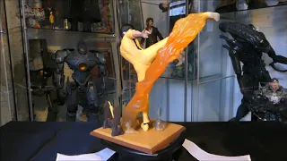 Diamond select Bruce Lee Gallery Kick statue.