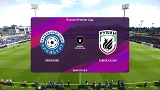 PES 2020 | Orenburg vs Rubin Kazan - Russia Premier League | 15 September 2019 | Full Gameplay HD