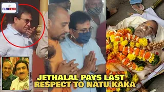 Jethalal aka Dilip Joshi BREAKS DOWN Seeing Co Actor Natu Kaka | Tarak Mehta Ka Ooltah Chasmah