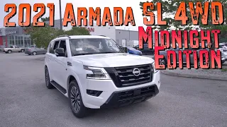 New 2021 Nissan Armada SL 4WD Midnight EditionNissan of Cookeville