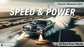 20 Best Classic Muscle Cars Ever Made | American Muscle Cars