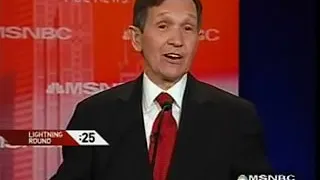 2007-10-30: Dennis Kucinich Confirms UFO Sighting