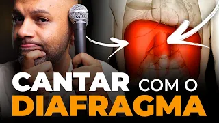 How to SING WITH THE DIAPHRAGM correctly (AMAZING)