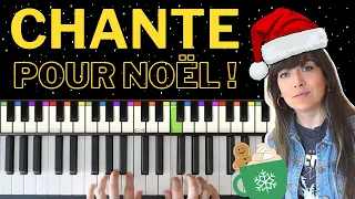 JOUE 3 CHANSONS FACILES DE NOËL AU PIANO - Leçon Piano Débutant