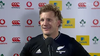 Damian McKenzie after a brilliant display for the All Blacks XV!