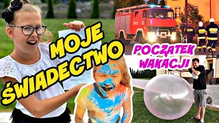 MOJE ŚWIADECTWO i POCZĄTEK WAKACJI -  KONIEC ROKU SZKOLNEGO