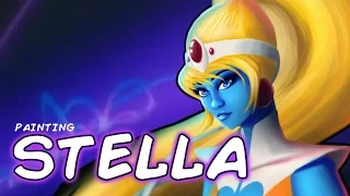 Stella (Interstella 5555) // Painting Timelapse