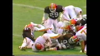 1991 Week 13 - Kansas City at Cleveland