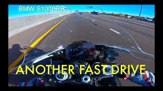 BMW S1000RR Another FAST highway drive