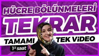 4) Hücre Bölünmeleri FULL TEKRAR | 10. Sınıf Biyoloji | TYT Biyoloji Konu Anlatımı 4