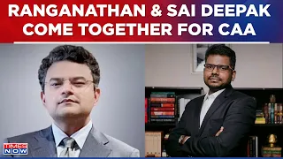 J Sai Deepak & Anand Ranganathan Come Together To Dispel Doubts On CAA, Watch Enlightening Debate