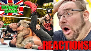ROMAN PINNED! Cena Returns! WWE Money in the Bank PPV REACTIONS Results and Review