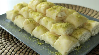 Halawet El Jibn - Sweet Cheese Rolls