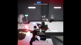 *casually turns the tide of the whole match* - Starwars Battlefront II