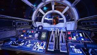 Millenium falcon Ride Smugglers run POV Star Wars ride Disney World