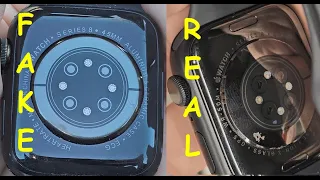 Apple watch 8 real vs fake. How to spot original Apple watch series 8