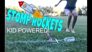 Articulating STOMP Rockets - Human Powered! (Pocket experiments)