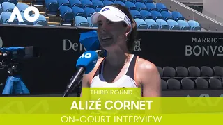 Alizé Cornet On-Court Interview (3R) | Australian Open 2022