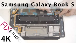 Samsung Galaxy Book S - disassemble [4k]