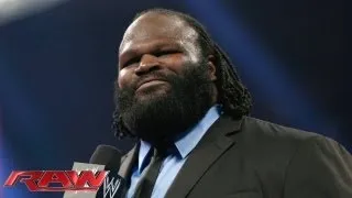 Mark Henry declares he will win the WWE Title at Money in the Bank: Raw, June 24, 2013