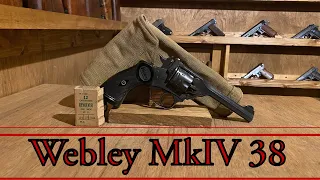 Webley MkIV 38 (.38/200) History & Shooting Demo