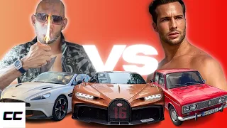 Andrew Tate VS Tristan Tate's Car Collections I Car Battles
