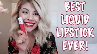 MAYBELLINE SUPERSTAY MATTE INK | REVIEW + WEAR TEST