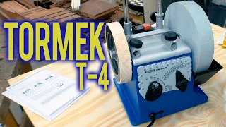 Tormek T-4 Unpacking and Assembly | Tool Grinding | Sharpening