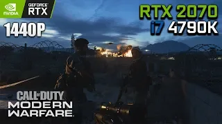 Call of Duty: Modern Warfare - RTX 2070 OC & i7 4790K | Max Settings 1440p (RTX On)