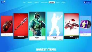 Fortnite Top RAREST Items..!