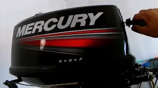 #caiaquethork&motor mercury 5hp  com  hidrofolio . adaptação  em detalhes
