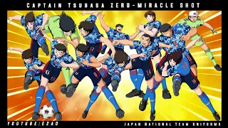 【ALL PLAYER】Japan National Team Uniforms U-15 Jr.Youth | Captain Tsubasa Zero Miracle Shot
