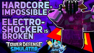 HARDCORE IS IMPOSSIBLE | ELECTRO TOWER BROKEN | FROST TOWER GLITCH | TDS February Shadow Updates