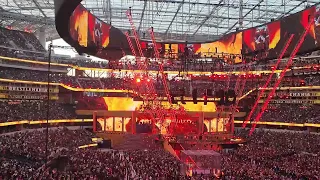 Edge vs Finn Balor Hell in a cell Entrances WrestleMania 39 2023 #edge #finnbalor #wrestlemania