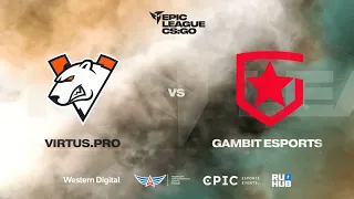 Virtus.pro vs Gambit - EPIC CIS League Spring 2021 - map4 - de_overpass [CrystalMay & Gromjkeee]