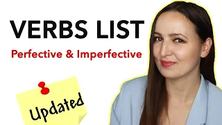 Russian Verbs List | Perfective & Imperfective