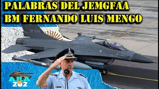 🇦🇷 👉 EL JEFE DE LA FUERZA AEREA ARGENTINA HABLA DE LOS F-16