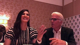 The Good Place: D'Arcy Carden and Ted Danson Interview at San Diego Comic-Con