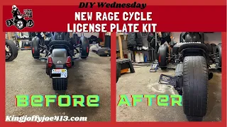 New Rage Cycle Fender Delete Kit on Can Am Ryker (DIY Wednesday)