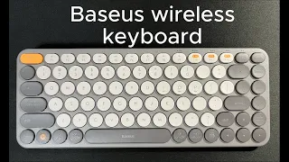 Baseus wireless keyboard. I'm disappointed.